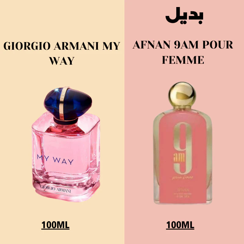 9 Am Pour Femme EDP 100 ML - Afnan