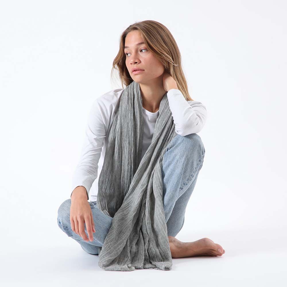 Pañuelo Liso Formentera Gris