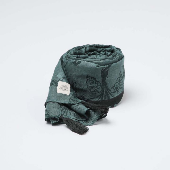 Pañuelo Estampado Almansa Verde