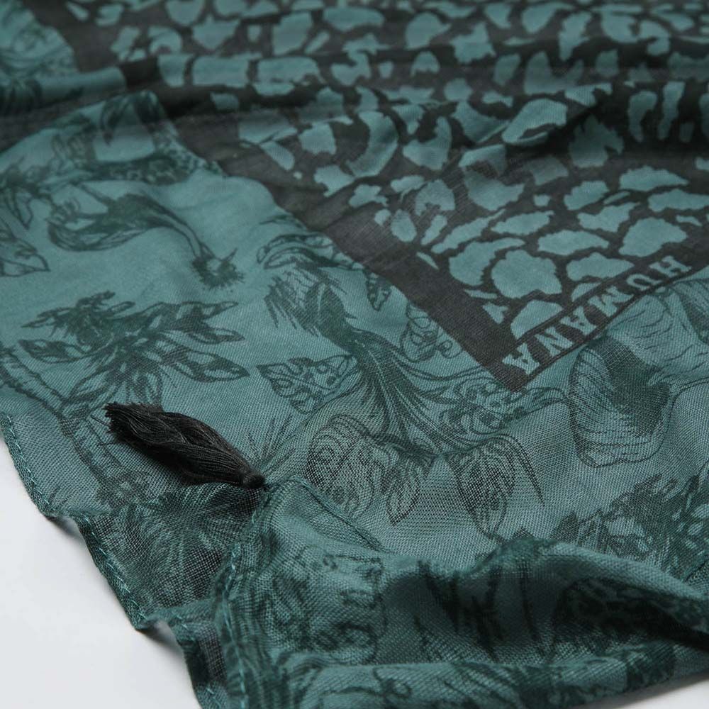 Pañuelo Estampado Almansa Verde