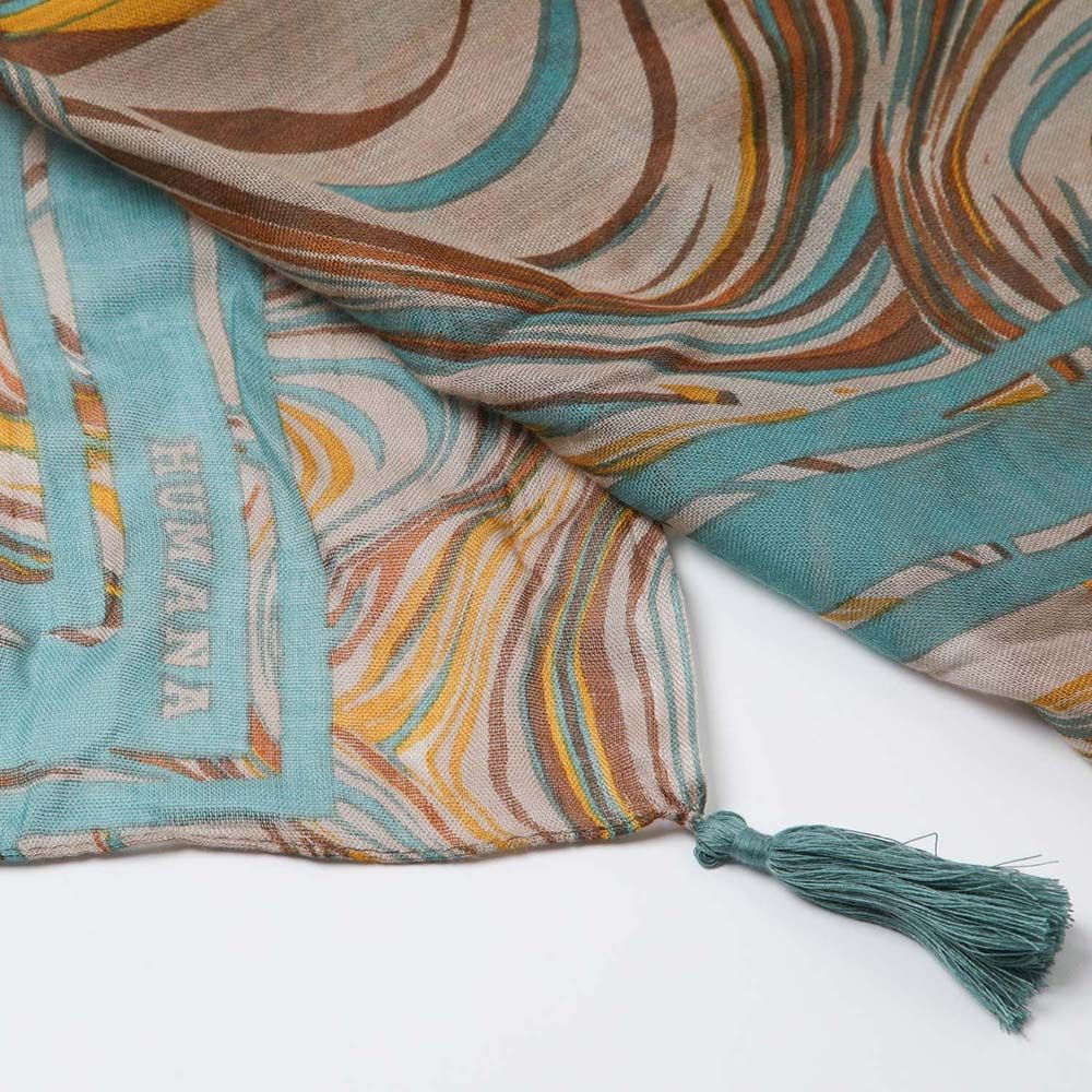 Pañuelo Estampado Santander Café