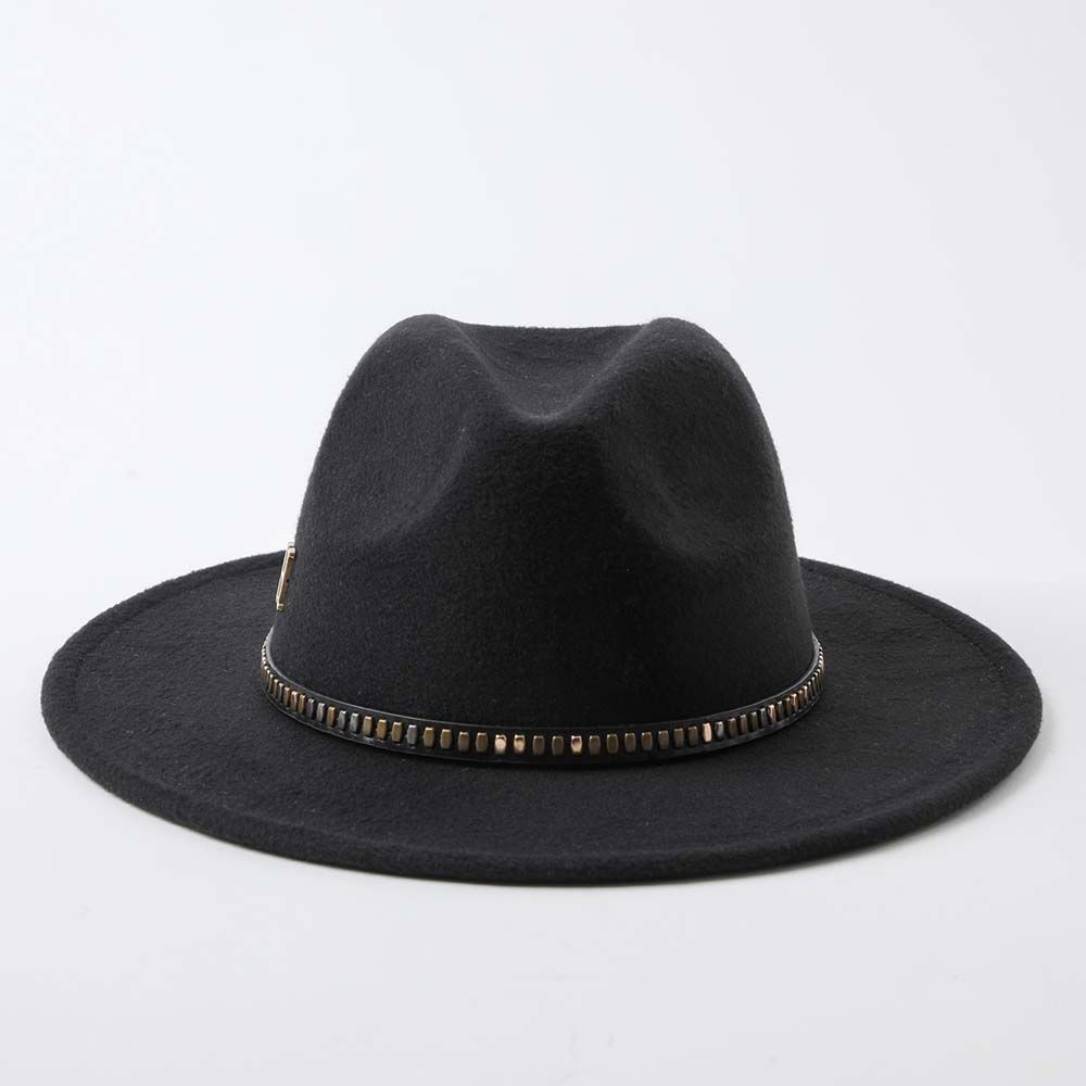 Sombrero Invierno Rectangles Negro
