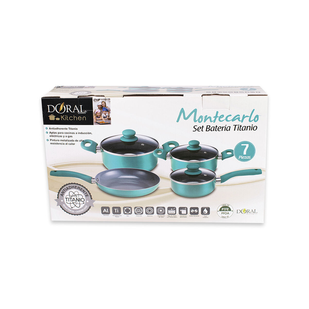 Batería Montecarlo  7 PZAS TU