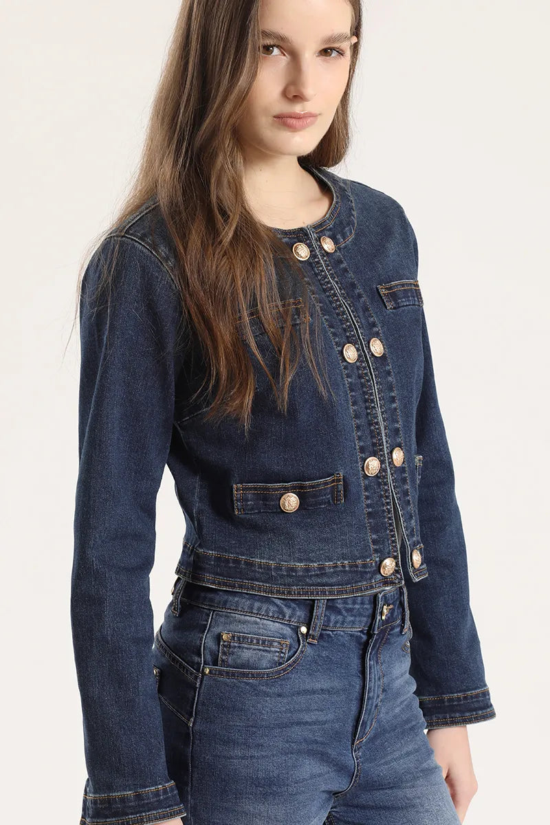 Chaqueta Corta Denim Aurora
