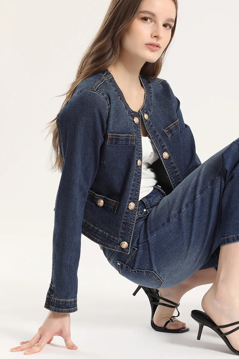 Chaqueta Corta Denim Aurora