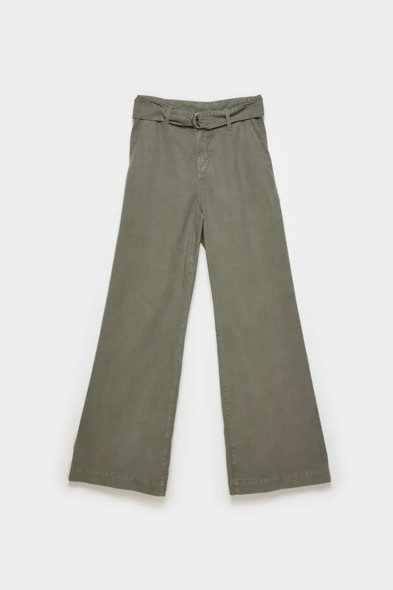 PANTALON PALAZZO LAUREN VERDE LIOLA