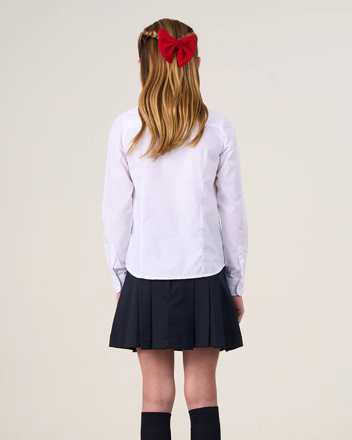 BLUSA COLEGIO ENTALLADA JUVENIL MUJER 115