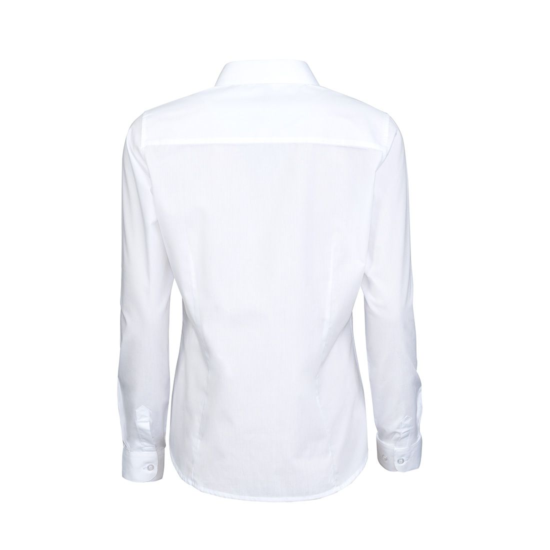 BLUSA ENTALLADA BLANCO ESCOLAR JUVENIL MUJER 600