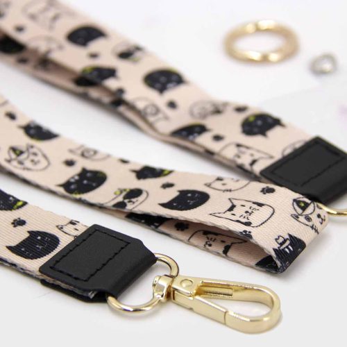Strap Katty para celular diseño gatos Be