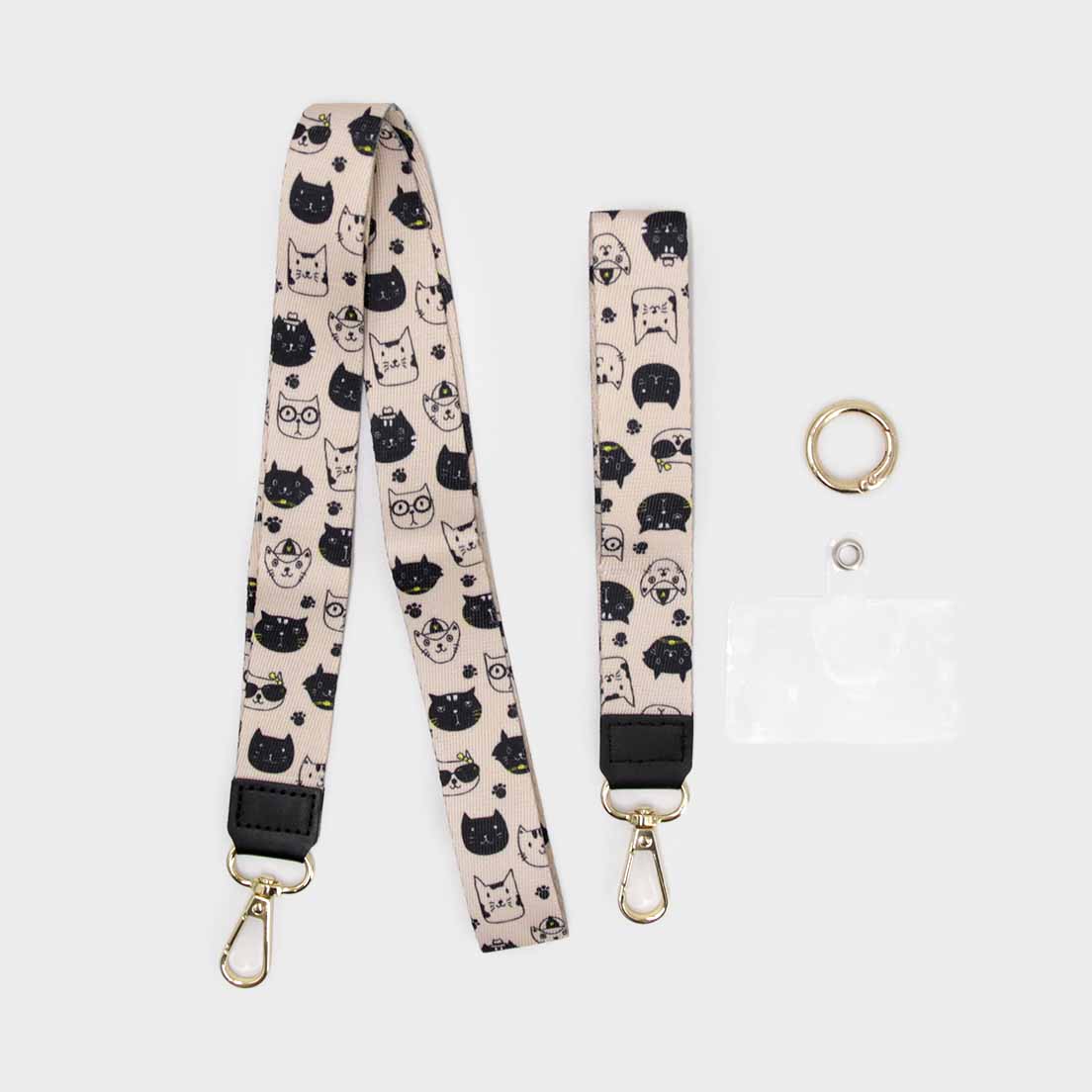 Strap Katty para celular diseño gatos Be