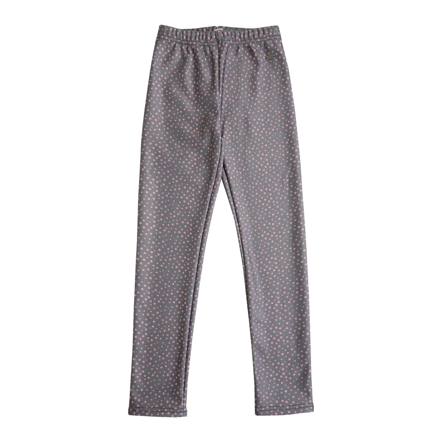 Calza Interior Peludo Puntos Niña