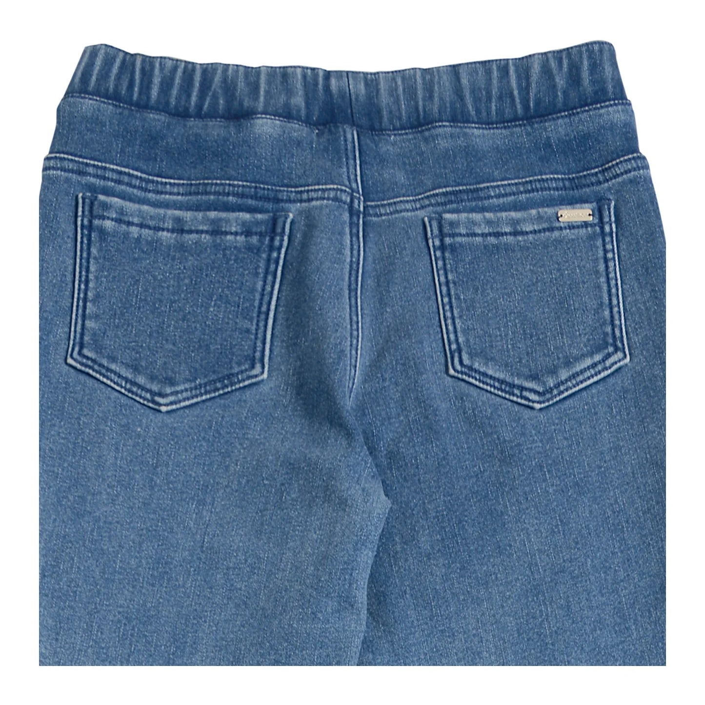 Calza Mezclilla Interior Peludo Flare Niña-DE