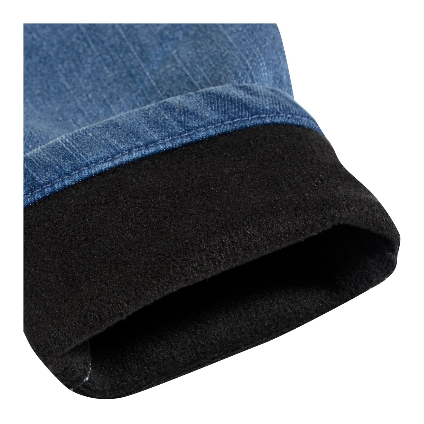 Calza Mezclilla Interior Peludo Niña-DE