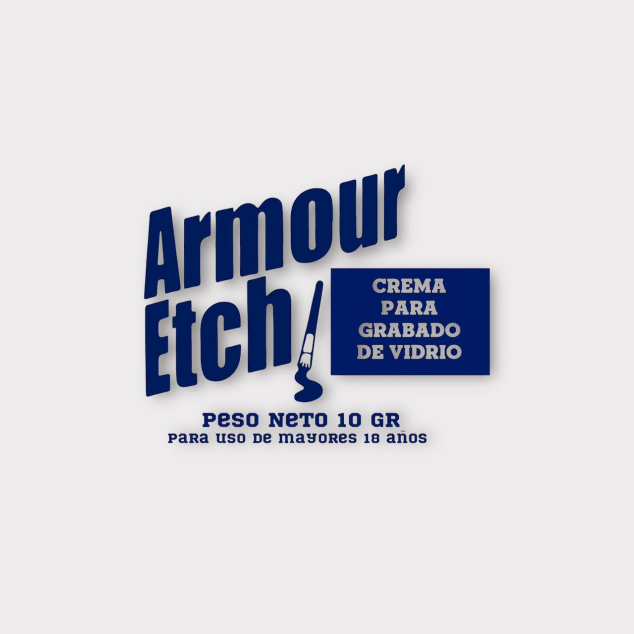 Crema Pasta de grabado de Patente Pack de 3x 10 GRS Armour Etch