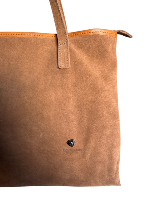 Bolso Sue Boberck Gamuza Camel - NF