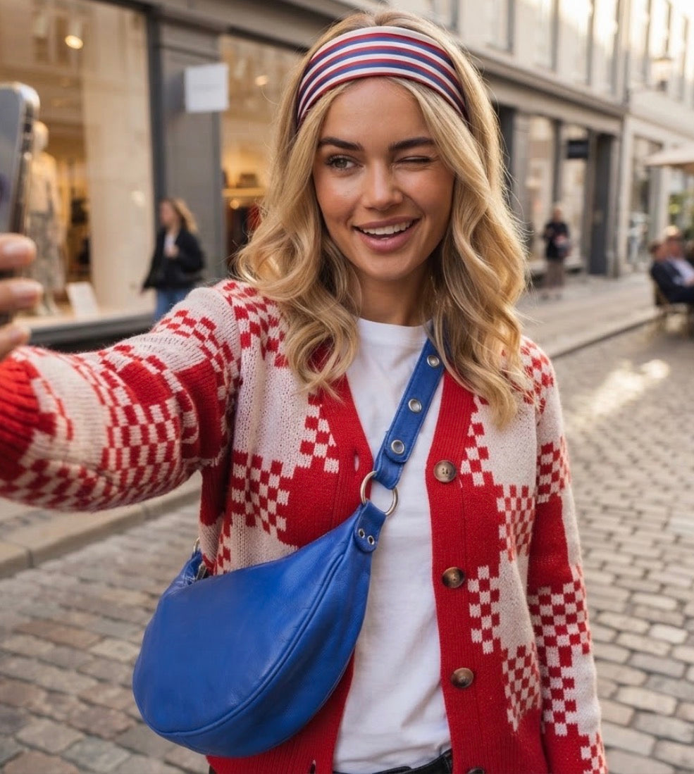 Cartera Julia Blue