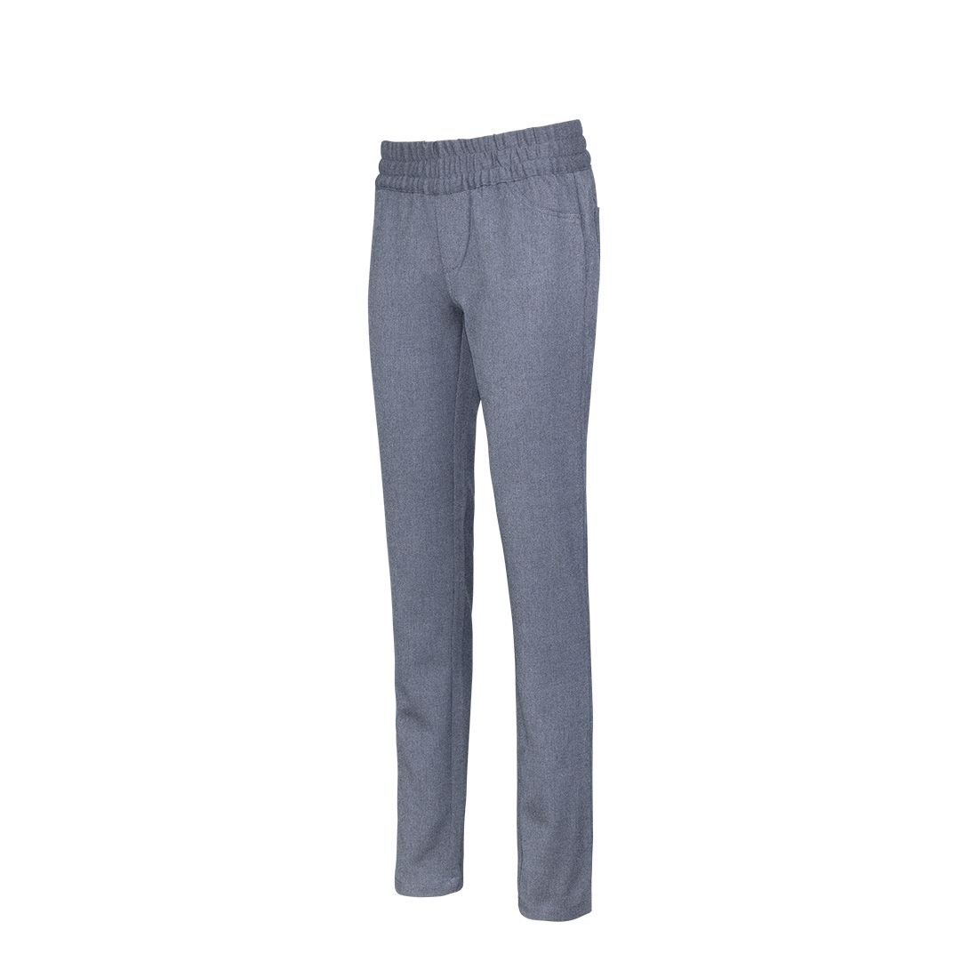 PANTALÓN SPANDEX GRIS PRETINA ALTA LEGGING ESCOLAR JUVENIL KOTTING