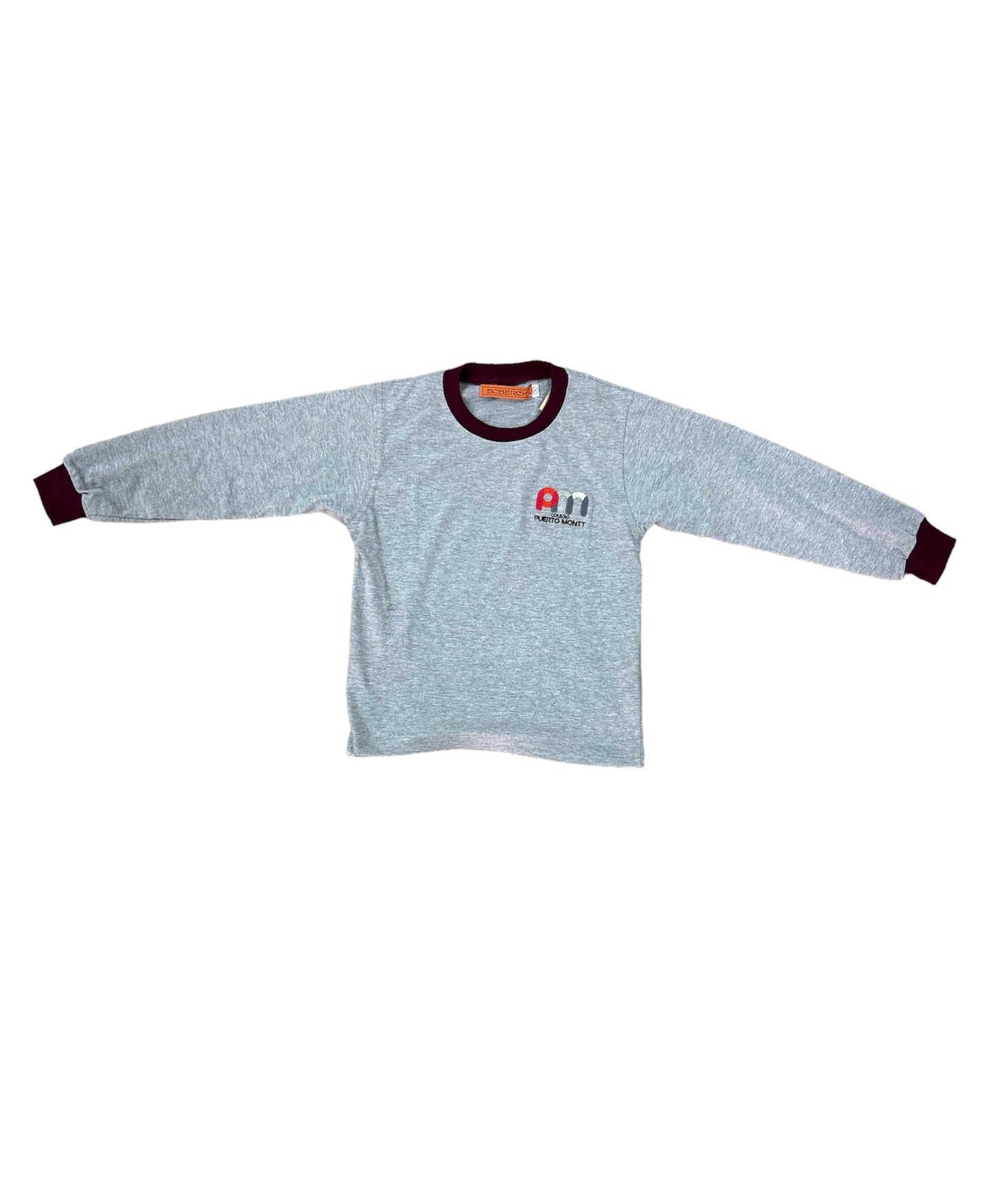 Polera Deporte M/L Colegio Puerto Montt