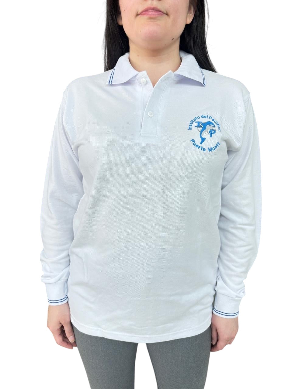 Polera Pique M/L Instituto del Pacifico