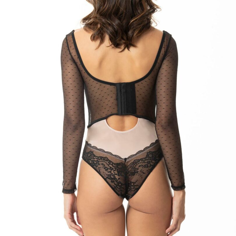 Body encaje Susy C/BUSTO W-357 Black