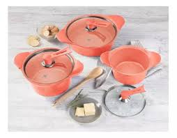 Bateria Bohlier Rosa 6 Pzas