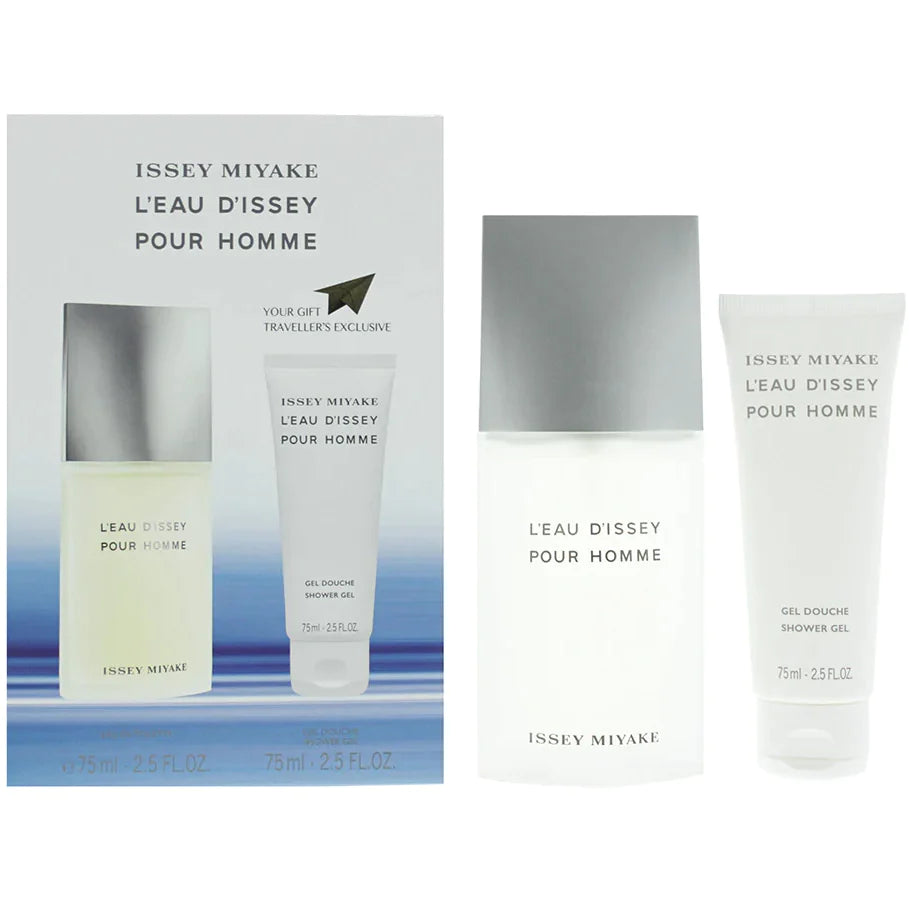 Set L'Eau D'Issey Pour Homme EDT 75 ml+75 gel- Issey Miyake
