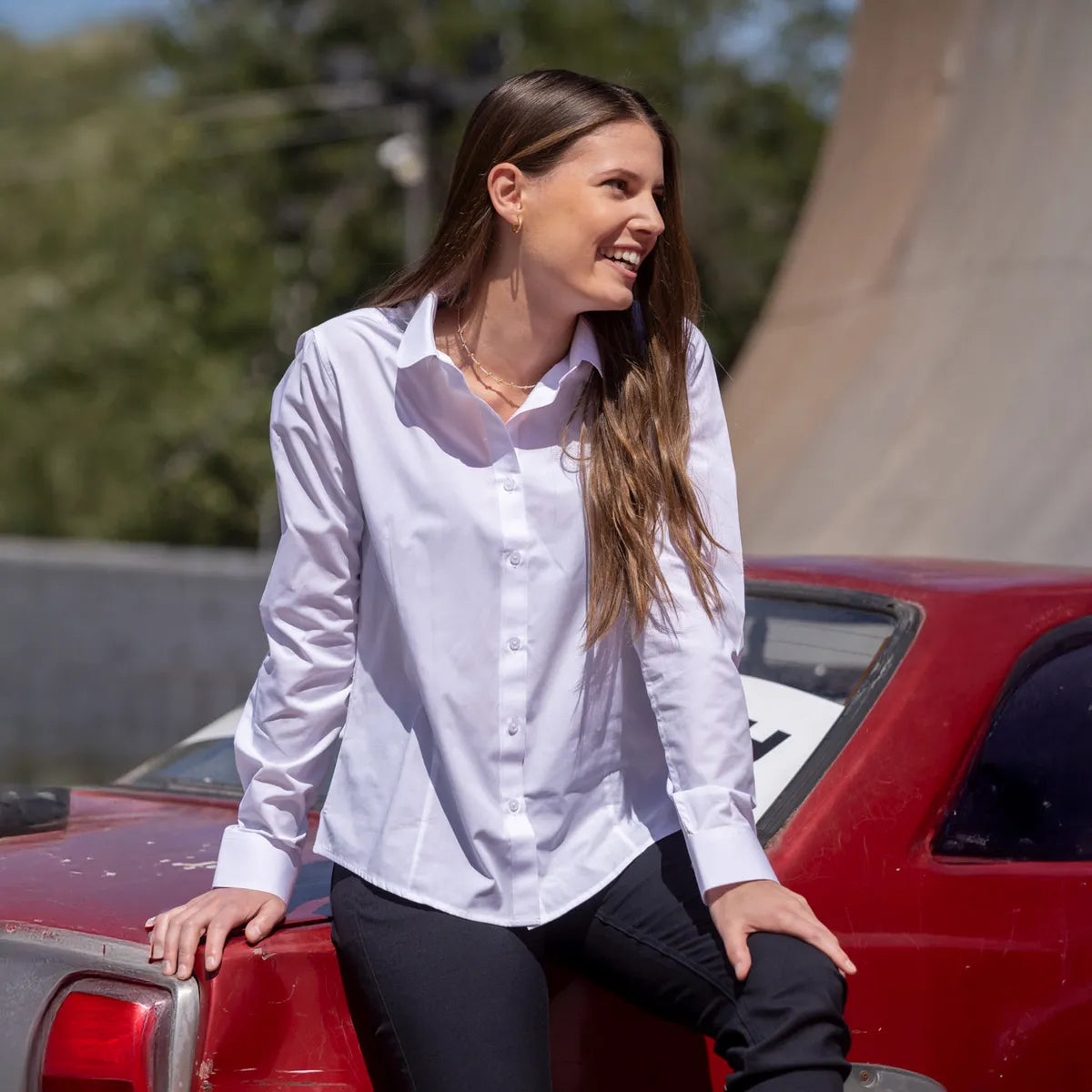 Blusa Escolar Lumine M/L