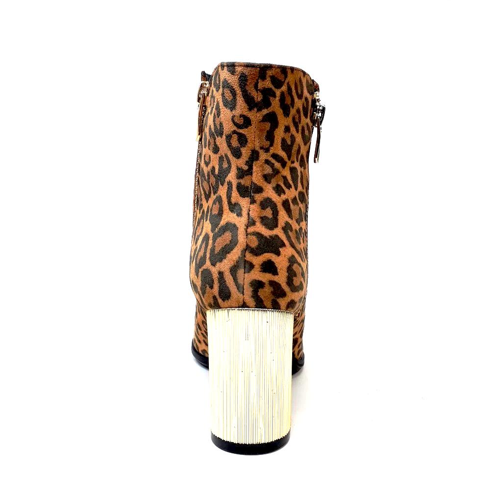 Botín Rania Leopard