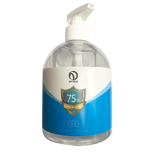 ALCOHOL GEL SANITIZER AL 75% 500 ML MARCA OUNUO