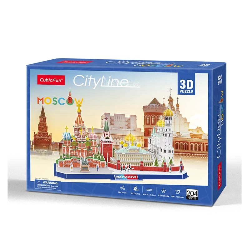 PUZZLE 3D CITYLINE MOSCU