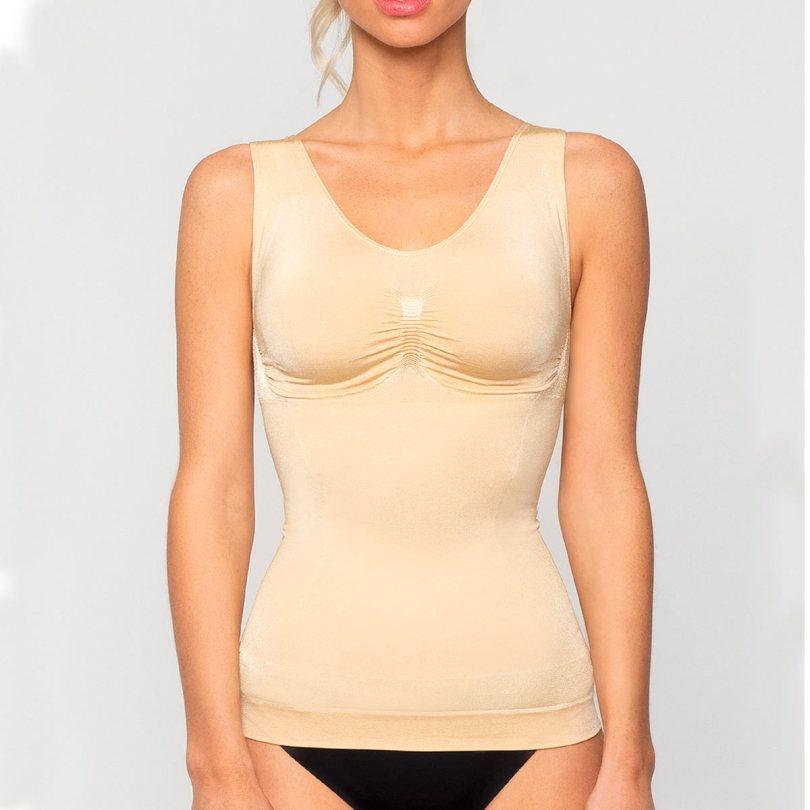 Camiseta Seamless Control K-435 Nude