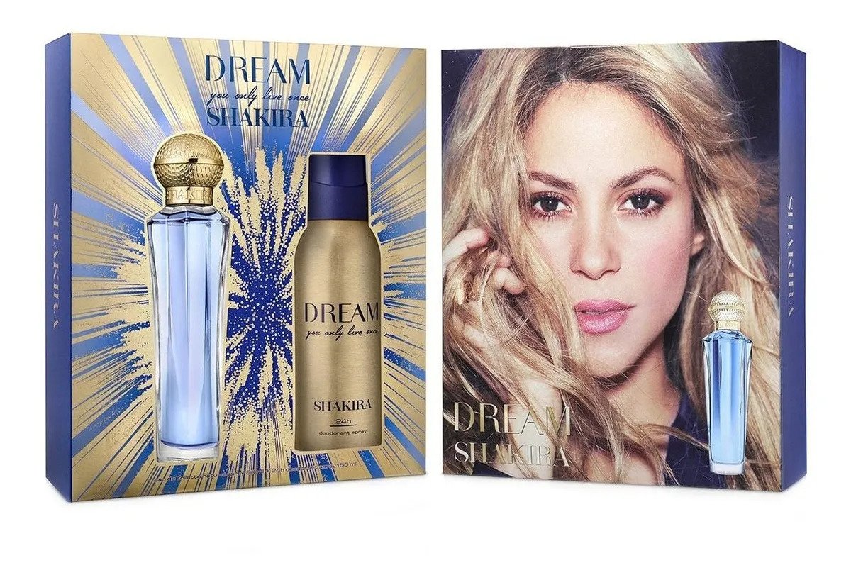 SHAKIRA DREAM EDT 80 ML + DEO 150 ML - SHAKIRA