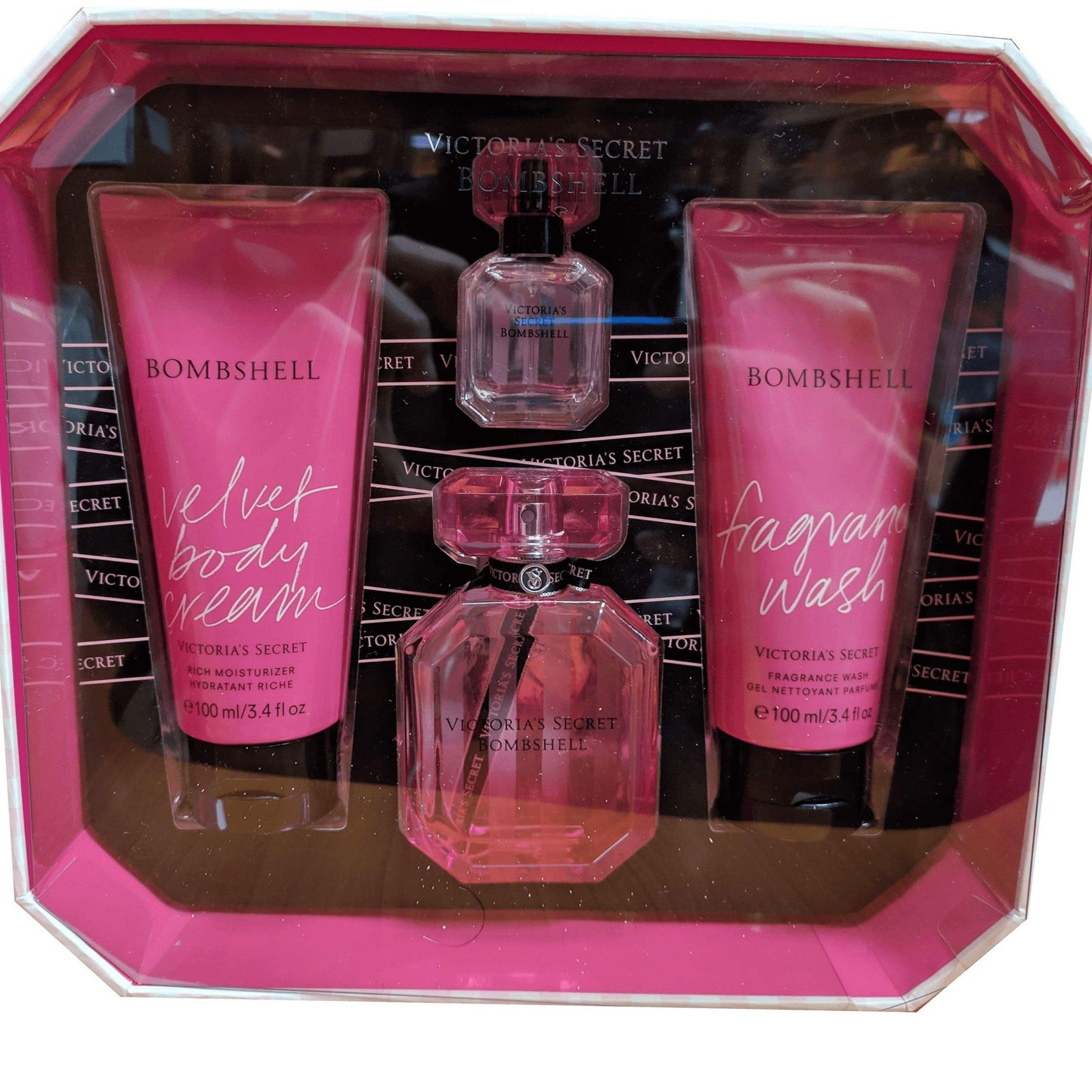 BOMBSHELL  EDP 50 ML + 7.5 ml + 100 ml body lotion + 100 lotion hidratante - VICTORIA'S SECRET