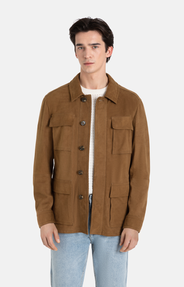 ANTON - WERNER CHRIST -CHAQUETA LIGERO TABACO