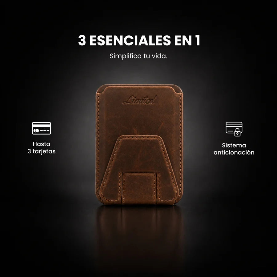 Leather Flip Wallet BR