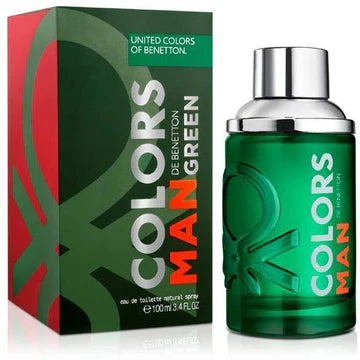 COLORS MAN GREEN EDT 200 ML -BENETTON