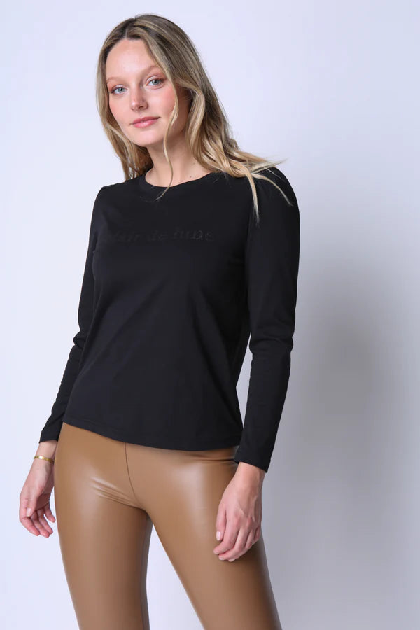 Polera Clair Negro Eclipse