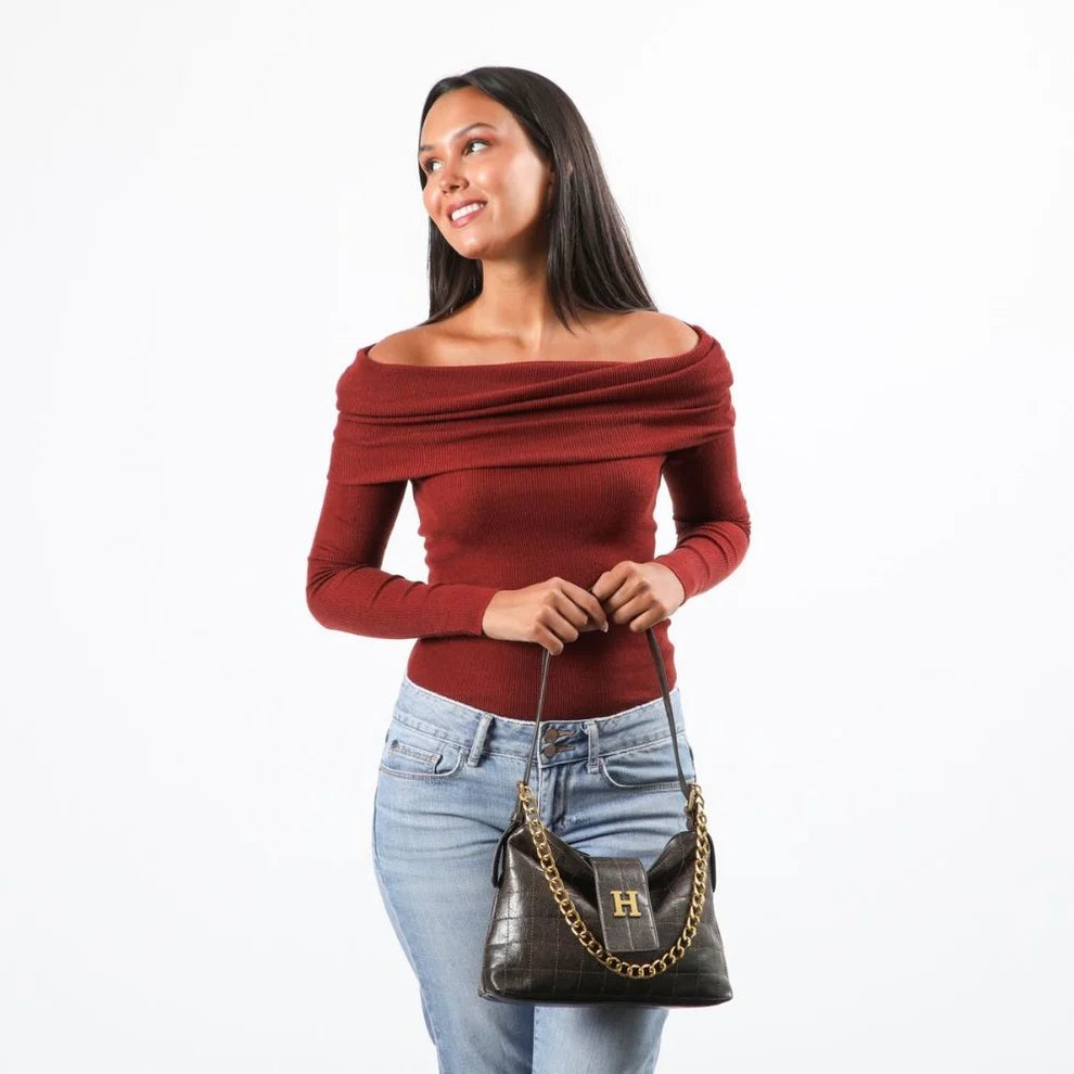 Cartera Cruzada Becky Café Humana