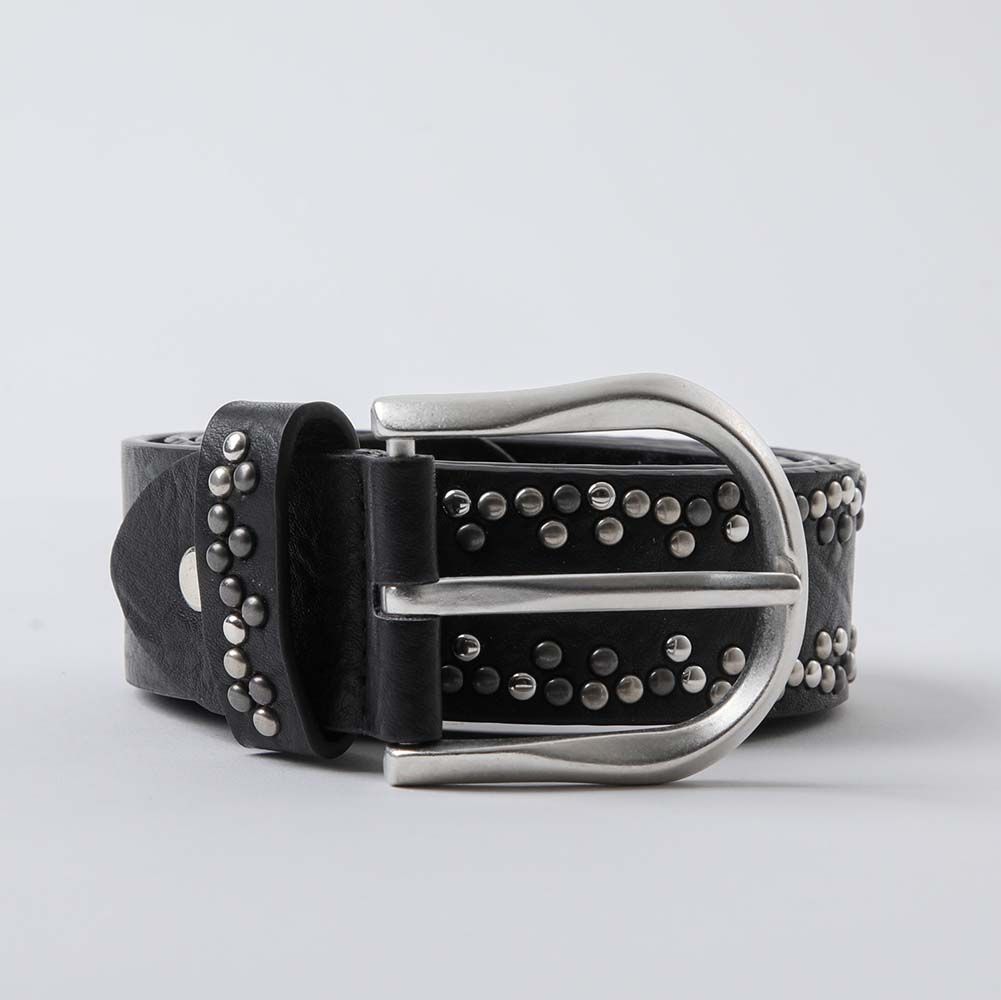 Cinturón Invierno Tachas Negro