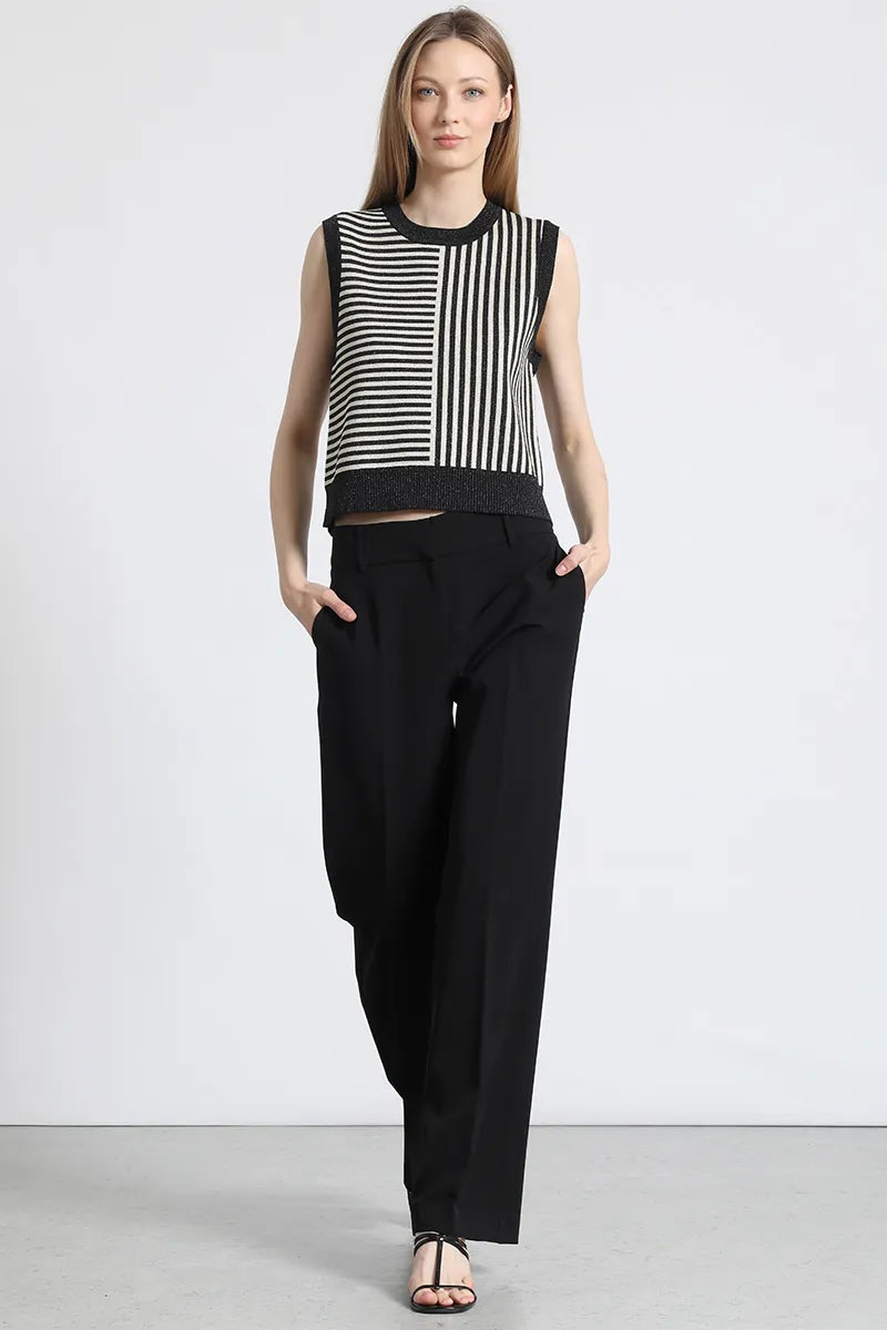 Top Punto mix Rayas Lurex ADA Ne