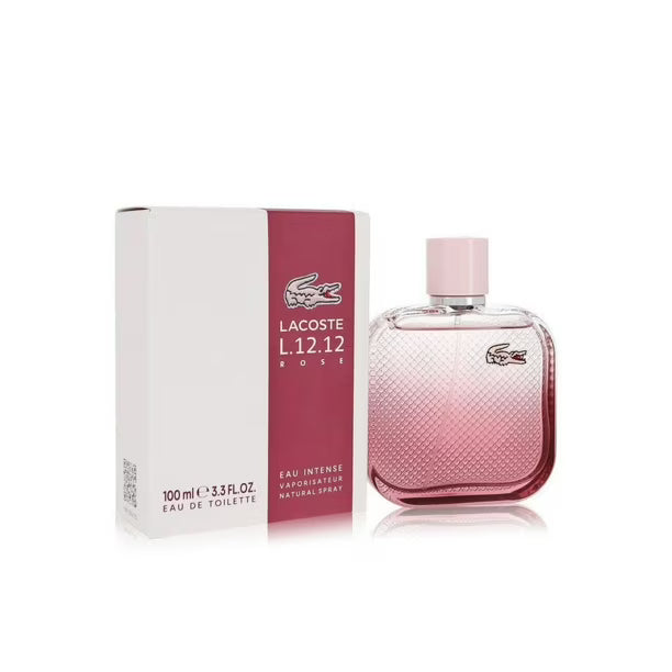 L.12.12  Rose Eau Intense EDT 100 ML - Lacoste