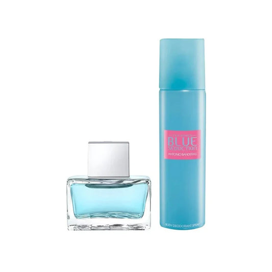 Blue  Set Seduction Women 80 Ml + Deo 150 - Antonio Banderas