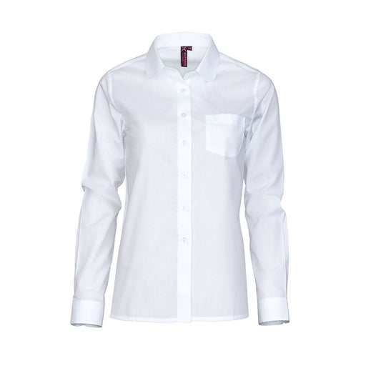 BLUSA CLÁSICA BLANCO ESCOLAR JUVENIL MUJER 140