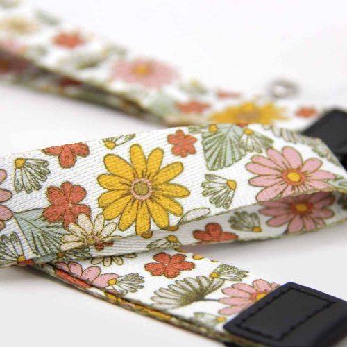 Strap Sunflower para celular diseño flores MO