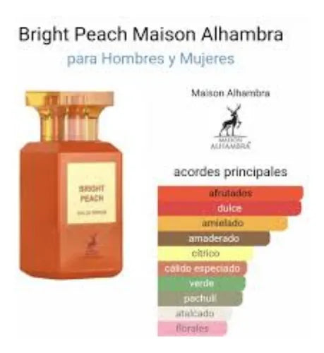 Bright Peach de Maison Alhambra 80ML