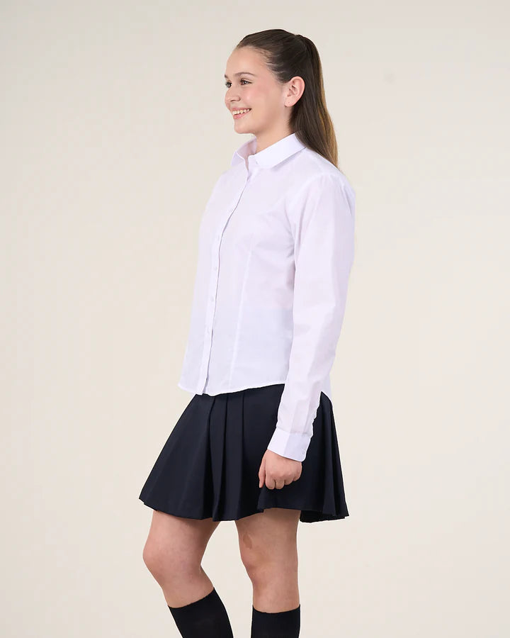 BLUSA COLEGIO ENTALLADA JUVENIL MUJER 715