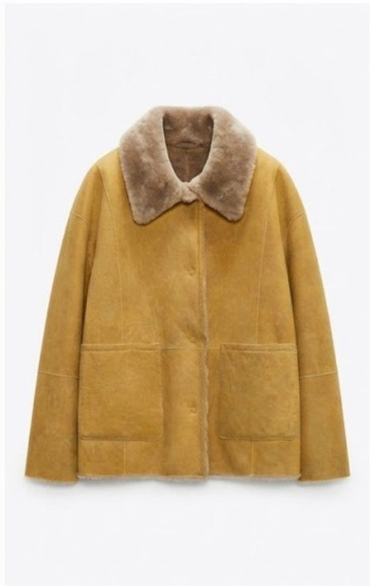 CHRISTL - WERNER CHRIST -CHAQUETA SHEARLING VE