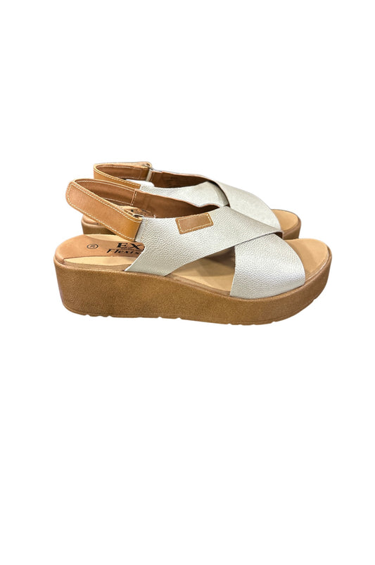 SANDALIA PLATINO
