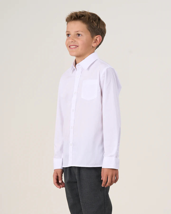 CAMISA ESCOLAR SLIM FIT NIÑO 120