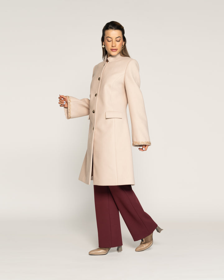 Abrigo Valentina Latte